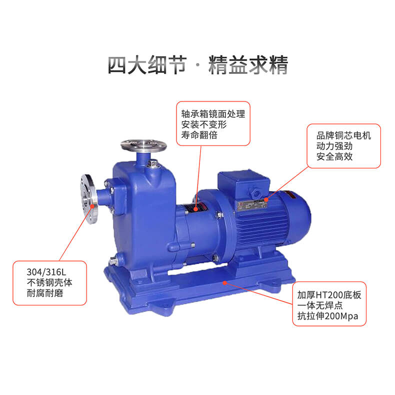 CQZ不锈钢自吸磁力泵